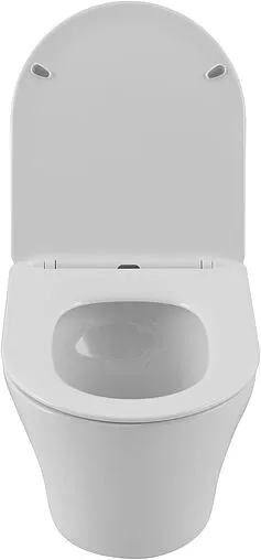 Унитаз подвесной безободковый Aquanet Zvezda Rimless белый ZV-3 Унитаз подвесной безободковый Aquanet Zvezda Rimless белый ZV-3