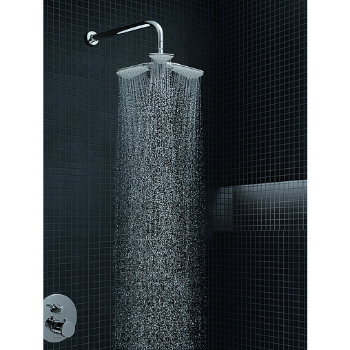 Лейка верхнего душа Kludi Fizz белый/хром 6757805-00