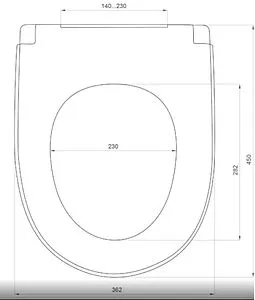 Крышка-сиденье для унитаза с микролифтом Roca Access белый 801233001 Крышка-сиденье для унитаза с микролифтом Roca Access белый 801233001, 2