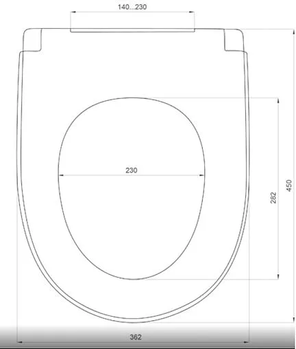 Крышка-сиденье для унитаза с микролифтом Roca Access белый 801233001