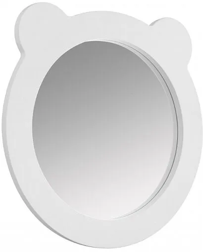 Зеркало Aquaton Каспер Мишка 50 белый матовый 1A283302CRE20