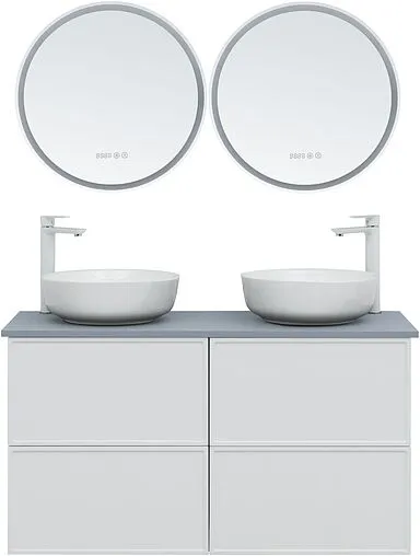 Тумба-умывальник Aquanet Арт 60 белый матовый 00313254+00306390