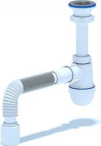 Сифон бутылочный для мойки Ани Пласт C0110, 1