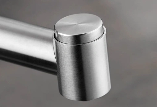 Смеситель для кухни с выдвижным изливом Blanco Ambis-S нержавеющая сталь 523119