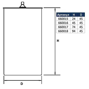 Стакан с мембраной для сифона (арт. 650004) TECEdrainline 660015 Стакан с мембраной для сифона (арт. 650004) TECEdrainline 660015, 3