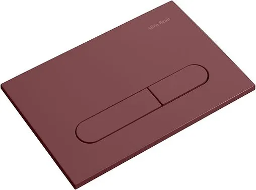 Клавиша смыва для унитаза Allen Brau Project Color 9.2PR01.BD бордо