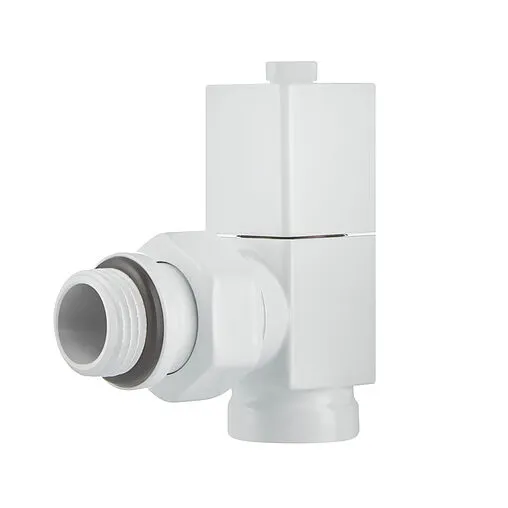 Комплект вентилей запорных угловых ½" в/н Royal Thermo Cube белый RTE 56.0007 Комплект вентилей запорных угловых ½" в/н Royal Thermo Cube белый RTE 56.0007