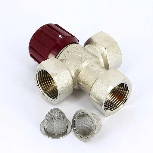 Трехходовой термостатический смесительный клапан ¾&quot; +42...+60°С Kvs 1.9 WATTS Aquamix AM62C 10017419