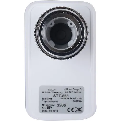 Беспроводной электромеханический привод 3 В М30 x 1.5 TECH STT-868