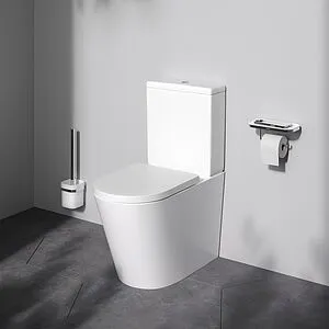 Унитаз-компакт безободковый Am.Pm Func FlashClean белый C8F8600SC Унитаз-компакт безободковый Am.Pm Func FlashClean белый C8F8600SC, 3