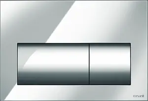 Клавиша смыва для унитаза Cersanit Presto P-BU-PRE/Cg хром глянцевый Клавиша смыва для унитаза Cersanit Presto P-BU-PRE/Cg хром глянцевый, 1