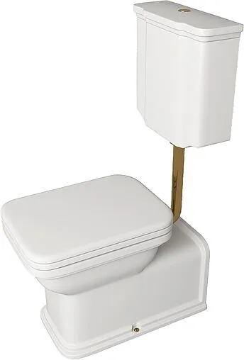 Унитаз-компакт с высоким бачком Kerasan Waldorf белый