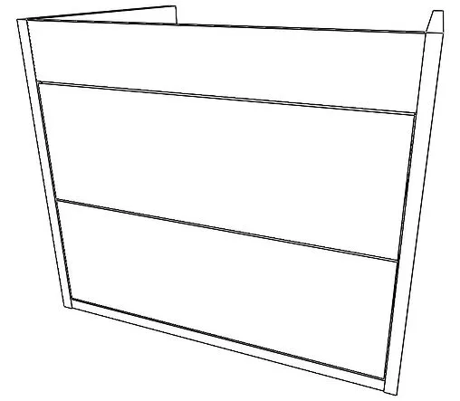 Тумба под умывальник подвесная Домино Bazis 60 белый глянец DF2500T