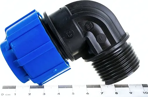 Уголок компрессионный переходной 25мм x 1&quot;н ТПК-Аква 50012501