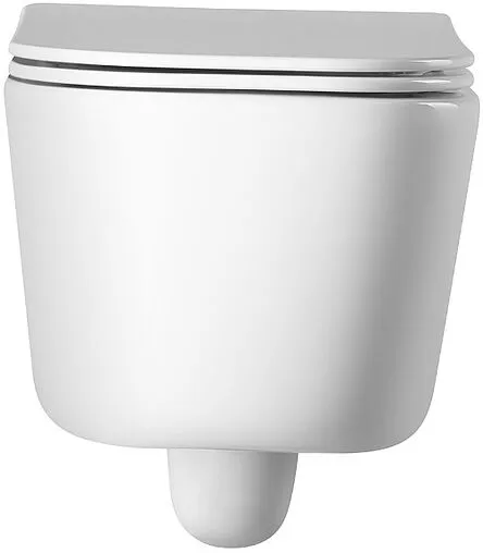 Унитаз подвесной безободковый Aquatek Лугано белый AQ2002-00