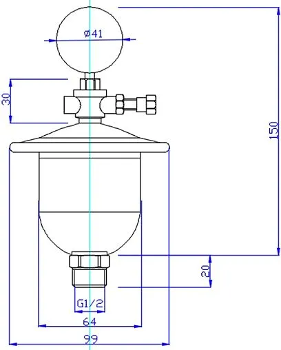 Гаситель гидроударов ½&quot;н Valtec VT.CAR20.I.04001