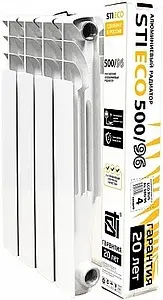 Радиатор алюминиевый 4 секции STI ECO RUS AL 500/100 Радиатор алюминиевый 4 секции STI ECO RUS AL 500/100, 3