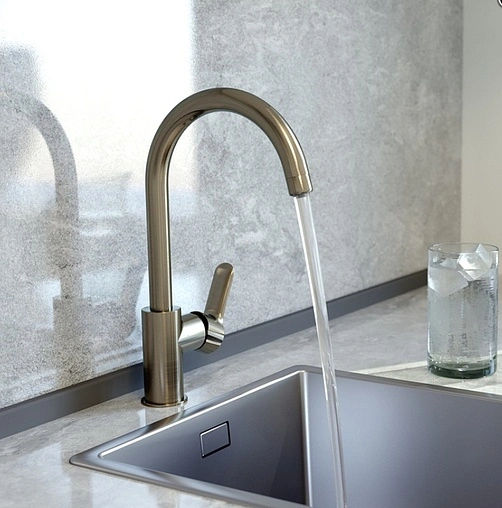 Смеситель для кухни с подключением к фильтру IDDIS Cuba сатин CUBBNFJi05 Смеситель для кухни с подключением к фильтру IDDIS Cuba сатин CUBBNFJi05