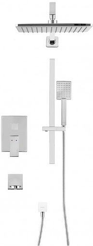 Душевая система со смесителем для ванны Swedbe Platta хром 5545