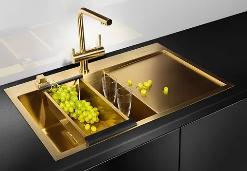 Коландер Omoikiri CO-02-PVD-LG светлое золото 4999003