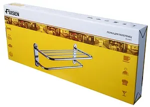 Полка для полотенец Fixsen Hotel хром FX-31015, 2