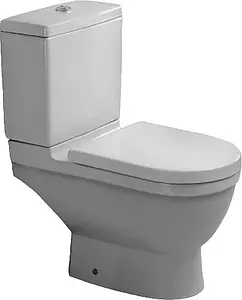 Унитаз-компакт Duravit Starck 3 белый 0126090000+0920100005 Унитаз-компакт Duravit Starck 3 белый 0126090000+0920100005, 1