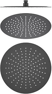 Лейка верхнего душа Aquatek чёрный матовый AQ2075MB, 1
