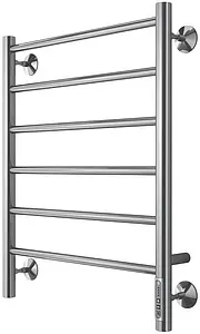 Полотенцесушитель электрический лесенка Terminus Аврора П6 500х650 электро quick touch полированная сталь 4670078531155, 1