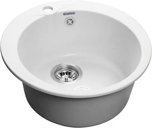 Мойка кухонная GranFest Rondo R-480 иней