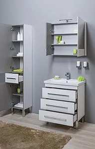 Шкаф-пенал напольный Aquanet Сиена 35 L белый 00189242 Шкаф-пенал напольный Aquanet Сиена 35 L белый 00189242, 4