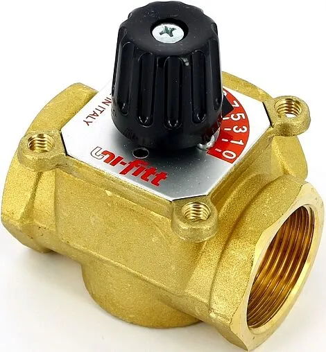Трехходовой смесительный клапан 1&quot; Kvs 16.0 Uni-Fitt 360G1640
