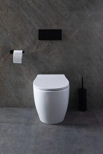 Унитаз приставной безободковый Allen Brau Fantasy белый 4.11007.20