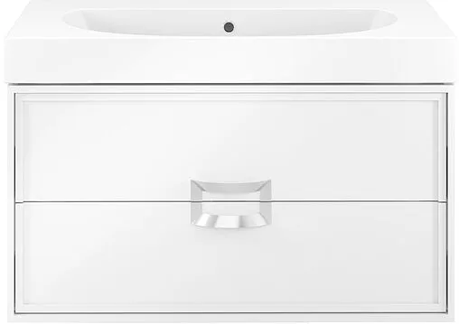 Тумба-умывальник подвесная Kerama Marazzi Canaletto 80 белый CN.80+BG.wb.80
