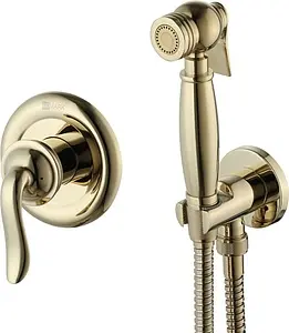 Гигиенический душ со смесителем Lemark Brava золото LM4719G, 1