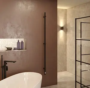 Полотенцесушитель электрический стойка Terminus Стойка электро UNO круг 1600 полированная сталь 4670078528384, 4