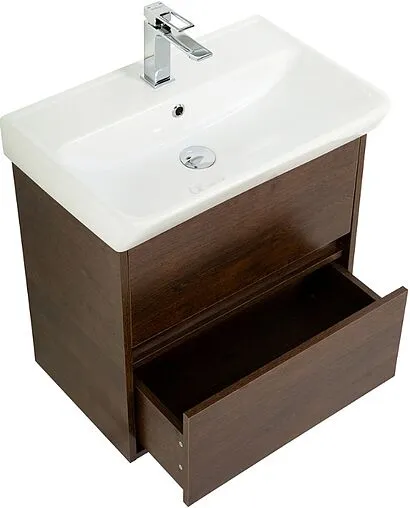 Тумба под умывальник подвесная BelBagno NEON 50 Rovere Scuro NEON-500-2C-SO-RS