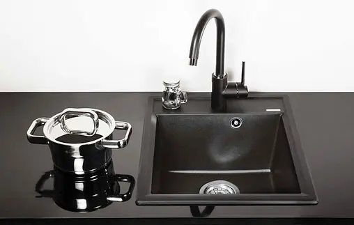 Мойка кухонная Omoikiri Daisen 42-BL черный 4993606 Мойка кухонная Omoikiri Daisen 42-BL черный 4993606