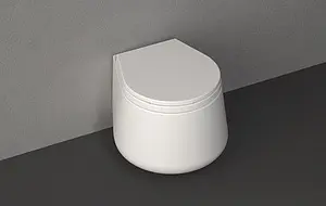 Крышка-сиденье для унитаза с микролифтом ISVEA Allegro белый 42A00200I, 2