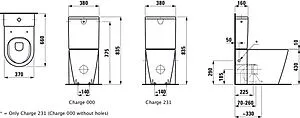 Унитаз-компакт безободковый Laufen Kartell Rimless белый 8.2433.7.000.000.1+8.2933.1.000.871.1 Унитаз-компакт безободковый Laufen Kartell Rimless белый 8.2433.7.000.000.1+8.2933.1.000.871.1, 2