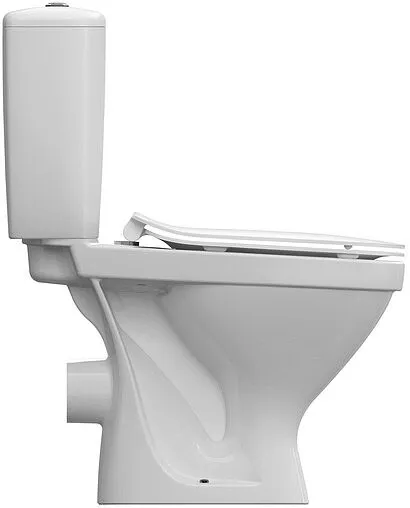 Унитаз-компакт Cersanit Melar 031 3/6 DPL EO slim белый 64234