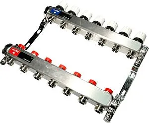 Группа коллекторная без расходомеров 7 отводов 1"в/в x ¾"ек Uni-fitt TECHNO 451W4307 Группа коллекторная без расходомеров 7 отводов 1"в/в x ¾"ек Uni-fitt TECHNO 451W4307, 5