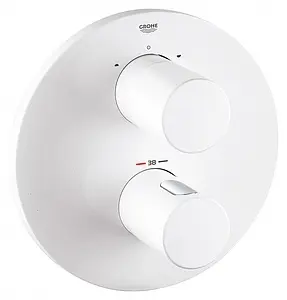 Термостат для 2 потребителей Grohe Grohtherm 3000 Cosmopolitan белый 19468LS0 Термостат для 2 потребителей Grohe Grohtherm 3000 Cosmopolitan белый 19468LS0, 1