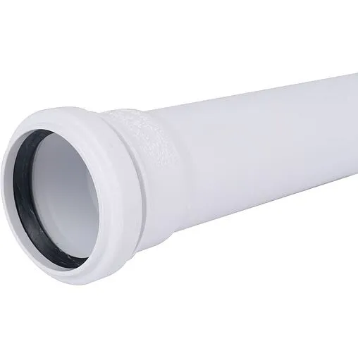 Труба канализационная внутренняя бесшумная D=110мм L=1500мм Rehau Raupiano Plus 11203041222 Труба канализационная внутренняя бесшумная D=110мм L=1500мм Rehau Raupiano Plus 11203041222