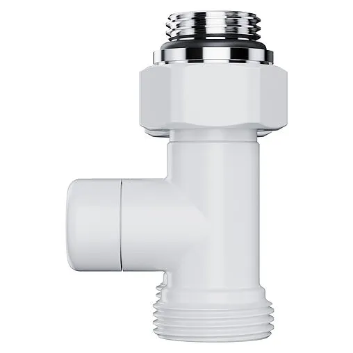 Узел нижнего подключения радиатора прямой ¾"ек x ¾"ек (½"н) Royal Thermo Design белый RANDP11234WH Узел нижнего подключения радиатора прямой ¾"ек x ¾"ек (½"н) Royal Thermo Design белый RANDP11234WH