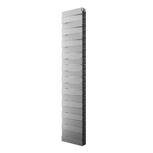 Радиатор биметаллический 22 секций Royal Thermo PianoForte Tower 300 Silver Satin RTPFTSS30022