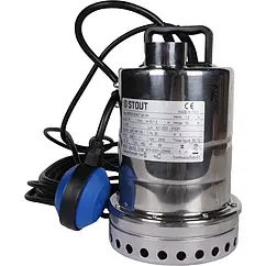 Насос дренажный Q=10.5м³/ч H=10м Stout SPD-0001-200450 Насос дренажный Q=10.5м³/ч H=10м Stout SPD-0001-200450