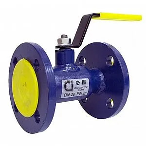 Кран шаровый фланцевый Ду25 Ру40 Ci 11с67п 02.02.0000250, 1