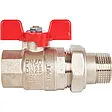 Кран шаровый с американкой 1"в x 1"н Stout ГОСТ Р 59553-2021 SVB-1007-200025