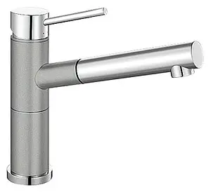 Смеситель для кухни с выдвижным изливом Blanco Alta-S Compact алюметаллик 515326 Смеситель для кухни с выдвижным изливом Blanco Alta-S Compact алюметаллик 515326, 1