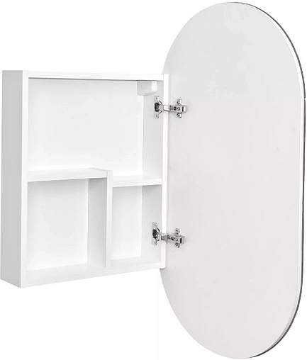 Шкаф-зеркало Aquaton Оливия 55 R белый 1A254502OL010